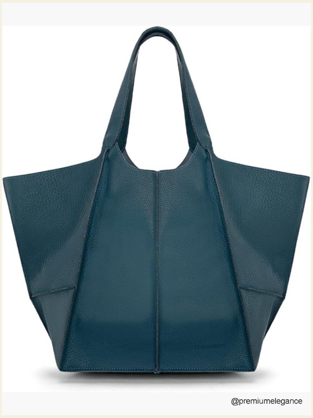 Large Slouchy Hobo Tote Bag Vegan Leather Everyday Purse